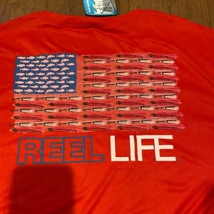 REEL LIFE Long Sleeve dry fit tee
